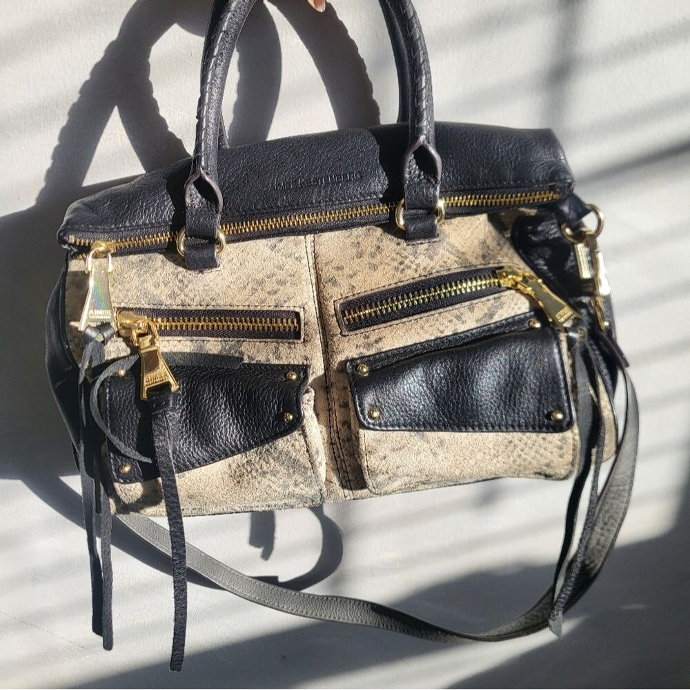 Aimee Kestenberg Python Snakeskin Prints Foldover… - image 2